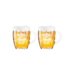 WAYU - Set 2 Vasos Cerveza Shoperos Vidrio 540ml WAYU