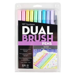 TOMBOW - Set Marcadores Dual Brush Pastel 10 colores