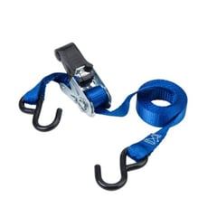 GENERICO - Set 4 Eslinga Rachet Tie Downs - 4,5 METROS AZUL