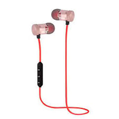 ZUENA - Audifono / 3 En 1 Sport Magnet Bt In Ear Gold / Red