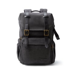 BAGSMART - Mochila para camara y notebook de 15 - Negro