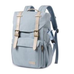 BAGSMART - Mochila para camara y notebook de 15" - Azul