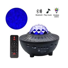 GENERICO - Proyector De Galaxia Estrellas Led Y Sonido Bluetooth