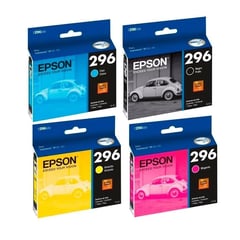 EPSON - 4 Tintas Genuinas T296 Xp-231 Xp-241 Xp-431 Xp-441 C/iva