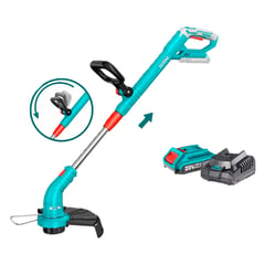 TOTAL TOOLS - Orilladora Inalambrica 20v Bateria Cargador