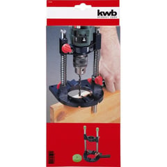 KWB - Guia Para Taladro Móvil Mandril De 43mm 45-90º