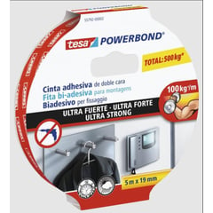 TESA - Cinta Doble Contacto Ultra Fuerte 19mm X 5mts 100kg/mt