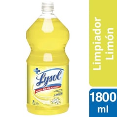 LYSOL - Limpiador Líquido Desinfectante Limón 1800ml