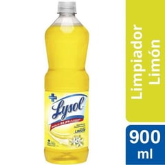 LYSOL - Limpiador Líquido Desinfectante Limón 900ml