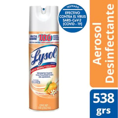 LYSOL - Desinfectante en Aerosol 538grs Citrus