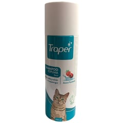 TRAPER - Shampoo Espuma Seca Para Gato Aroma Frambuesa 170ml