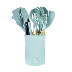 SIMPLIT - Set 12 Utensilios De Cocina Silicona Calipso