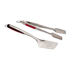 CHAR BROIL - Accesorio Parrilla Set asado espatula y pinza