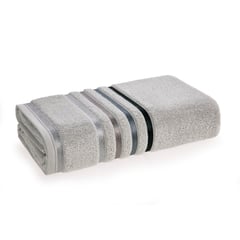 KARSTEN - Toalla de baño Lumina 500gr 70x140cm Gris perla/Gris