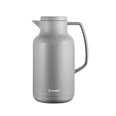 SIMPLIT - Termo Jarra Insulado Acero Inox 1 Lt Gris