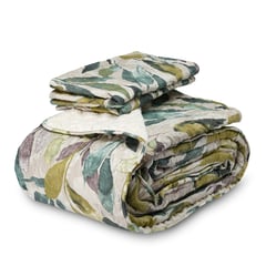 SILENZIO - Quilt Sherpa Leaf King