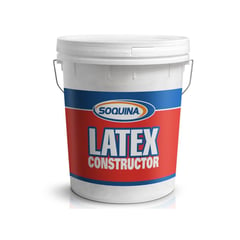 SOQUINA - Latex Al Agua Constructor Blanco Tineta