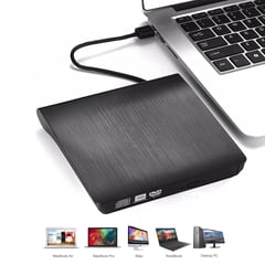 GENERICO - Grabador Dvd Externo Lector Usb Cd Reproductor Windows Mac