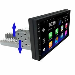 GENERICO - Radio Auto Bluetooth Android 1 Din Pantalla Touch 7 Pulgadas