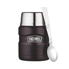 THERMOS - Termo Comida King Acero Inox Negro 470 ml