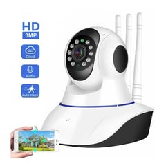 GENERICO - Camara 5G Vision nocturna Ip Wifi Hd 360° yoosee motorizada