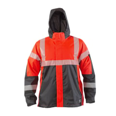 HARDWORK - Parka Reflectiva Hw Skorpio 3 En 1 Rojo Fluor