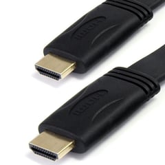 DM - Cable HDMI 1,8 metros 1.4v plano Full HD 3D 1080p