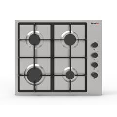 BEHNKE - Encimera Gas 4 quemadores Inox