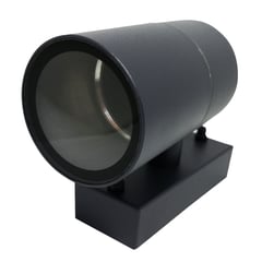 DRL LIGHTING - Apliqué circular 1 luz GU10 50W gris oscuro