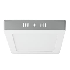 DRL LIGHTING - Pack X 4 Panel Led Sobrepuesto Cuadrado 12W Luz Cálida