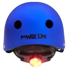 UNIVERSAL - CASCO URBANO AZUL CON LUZ TRASERA