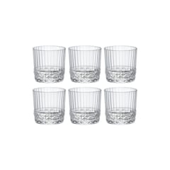 BORMIOLI - Set 6 Vasos Bajos Whisky Americas 20s 300 Ml - Italy