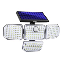 MAXWELL - Foco Led Solar Exterior Sensor Movimiento 4 Direcc