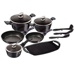 BERLINGER HAUS - BATERÍA DE COCINA DE 14 PIEZAS BH-6911 CARBON PRO EDITION