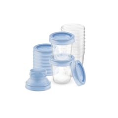 AVENT - Set 10 Vasos de almacenamiento 0m+ 180ml