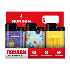 RONSON - Pack Caja Encendedor Just Display 12 unidades