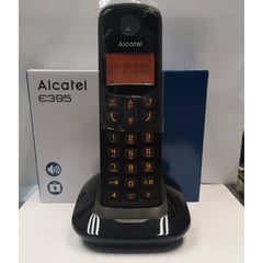 ALCATEL - TELEFONO INALAMBRICO HOGAR E395 LUZ PANTALLA Y TECLADO NARANJA