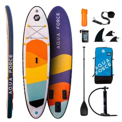 AQUA FORCE - STAND UP PADDLE 10’6” A1 SUNSET - DOBLE CAPA