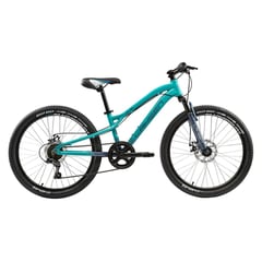 LAHSEN - Bicicleta mtb petra aro 24 celeste