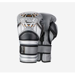 GYMHOME - Guantes de Box Wolon Spider Series Gris T-8 oz