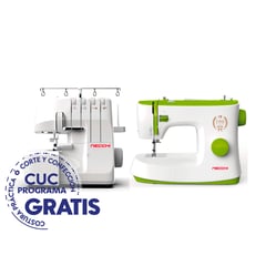 NECCHI - Combo Máquina de coser L234A K408A