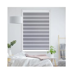 GENERICO - Cortinas Roller Dúo 150 X 200 Gris 330