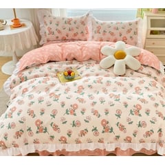 HOMER DESIGN - Set Ropa De Cama Sabanas +funda De Plumon 2 Plazas hm18