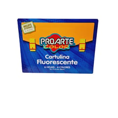 PROARTE - Block de Cartulina Fluorecente