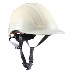 STEELPRO - Casco Montaña Abs Blanco Fotoluminiscente