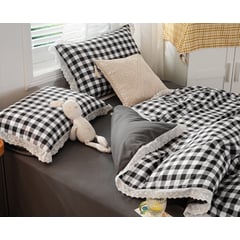 HOMER DESIGN - Set Ropa De Cama Sabanas +funda De Plumon 1.5 Plazas kk2