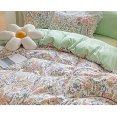 HOMER DESIGN - Set Ropa De Cama Sabanas +funda De Plumon 2 Plazas amd4