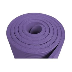 GENERICO - Mat 10 Mm Yoga Pilates Extra Grueso AZUL