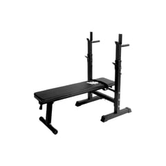 BASKO FITNESS - Press banco Plegable con fondos Triceps 3 en 1