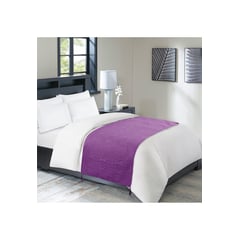 CHANTILLY - Piecera Microfibra Ultra 100x200cm - Morado